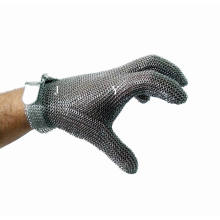 Guantes de seguridad de malla metálica / Guante de seguridad de acero inoxidable 100%